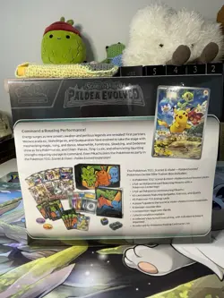 PALDEA EVOLVED Pokemon Center EXCLUSIVE Elite Trainer Box ETB SEALED - Image 3
