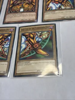 YUGIOH TCG! COMPLETE 5 Card Exodia the Forbidden One Set LDK2 Common NM - Image 4