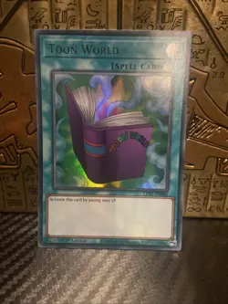 Yugioh - Toon World - LDS1-EN068 - Green Ultra Rare - 1st Edition - (LP) - Image 1