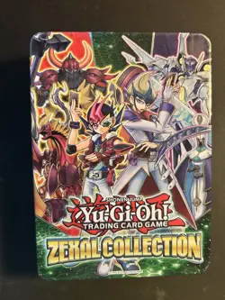 Vintage Yugioh Card Lot 200+ cards w/ tin - Image 1