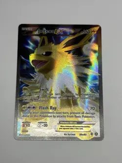 Jolteon EX 28a/83 Pokemon Card TCG Generations Full Art Holo NM - Image 1