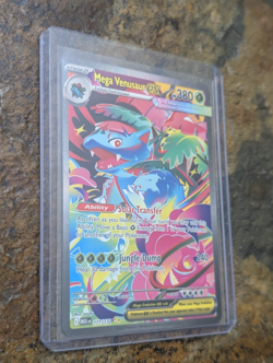 Mega Venusaur EX SIR 177/132 Mega Evolution English Pokemon TCG Near Mint Card - Image 1