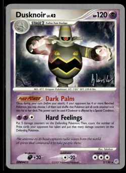 Dusknoir 2/130 Dylan Lefavour Empotech World Championships Deck Pokemon Card - Image 1