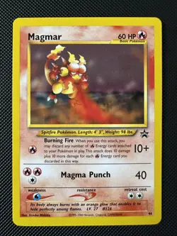 Magmar - Wizards Black Star Promo #44 - 2000 - Pokemon Card - Image 1