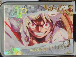 Monkey D Luffy Voyage Culture One Piece Card Anime Waifu Goddess Story AP AP-12 - Image 1