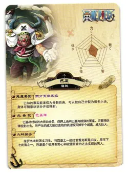 Buggy R OP-02-087 One Piece Anime TCG CCG Anime Card - Image 2