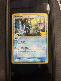 Pokemon Mimikyu SWSH136 Celebrations Promo Card Standard Size, Near Mint - Image 5