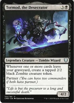 MTG CMR Commander Legends Tormod, the Desecrator Card 155/361 U - Image 1