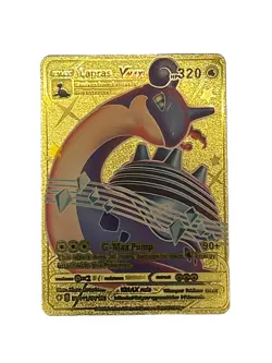Lapras VMAX Gold Foil Textured Display Pokemon Card NM/M - Image 1