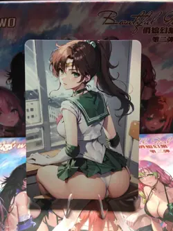 Sailor Moon Booty Waifu Card Goddess Story CCG Anime Waifu Double Sided - Image 2