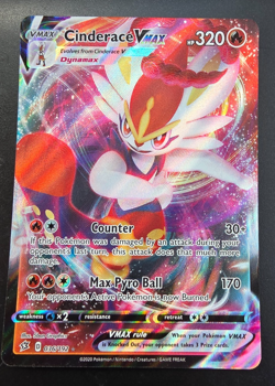CINDERACE VMAX REBEL CLASH 036/192 POKEMON CARD - Image 1