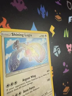 Shining Lugia Black Star Promo SM82 Pokemon Card - Near Mint - Image 2