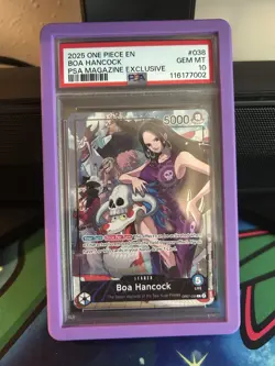 Boa Hancock (2025 PSA Magazine Promo) OP07-038 One Piece Promotion Cards Foil - Image 1