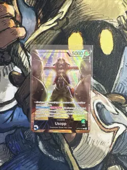 One Piece Card Game - NM - Usopp - OP10-042 - Leader - Alt Art - Image 1