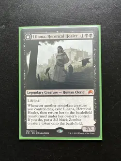 Magic the Gathering MTG Magic Origins Liliana, Heretical Healer NM - Image 1