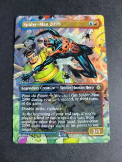 Spider-Man 2099 0205 (Borderless) Rare MTG Spider-Man - Image 1