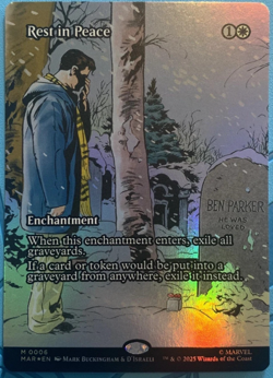 Rest In Peace - 0006 - M - Borderless - Foil - Marvel's Spider-Man - MTG - NM/M - Image 1