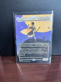 MtG Haliya, Guided by Light - NM Borderless - Edge of Eternities - Image 1