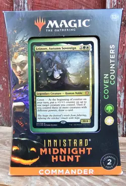 MTG Innistrad Midnight Hunt Coven Counters Commander Deck New Sealed - Image 1