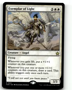 Exemplar of Light #11 - Foundations - Magic the Gathering - Image 1