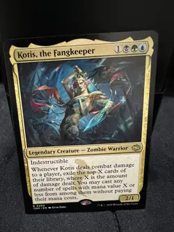 Custom Budget EDH Deck Feat. Kotis, the Fangkeeper (Black Green Blue) - Image 1