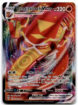 2020 Sword & Shield - Darkness Ablaze Centiskorch VMAX VMAX/Rare Holo VMAX #34 - Image 1