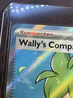 Wally's Compassion Trainer 176/132 Ultra Rare Pokemon ME01: Mega Evolution NM - Image 3