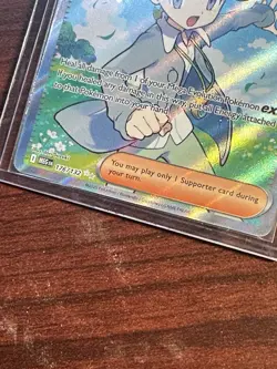 Wally's Compassion Trainer 176/132 Ultra Rare Pokemon ME01: Mega Evolution NM - Image 4