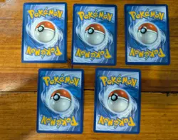Pokemon Black Bolt White Flare Lot of 5 Holo Energy NM+ - Image 2