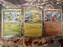 Pokemon Promos Sealed. Pikachu World Championship 2024. Spirgatito And Fuecoco - Image 1