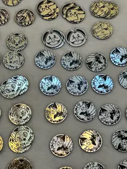 Pokemon TCG- Flipping Coins Lot Of 120 Variety To Include Pikachu & Charizard - Image 4