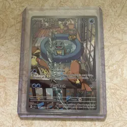 Pokemon TCG Squirtle 148/142 Stellar Crown Holo Illustration Rare Full Art - Image 1