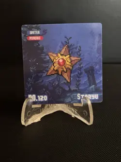 Pokemon Eif origin Gameboy Lenticular Staryu/ Starmie - Image 1