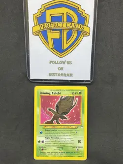 POKEMON NEO DESTINY UNLIMITED SHINING CELEBI HOLO 106/105 PL ITA - Image 1