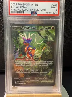 !PSA 9! - Pokemon - Koraidon ex 247/198 SV01: Scarlet & Violet Base Set Holo - Image 1