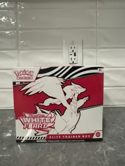 Pokemon TCG: White Flare ETB Elite Trainer Box - Factory Sealed - Image 1