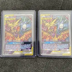 Pokemon Moltres Zapdos Articuno GX Hidden Dates Promo Lot (2) - Image 1