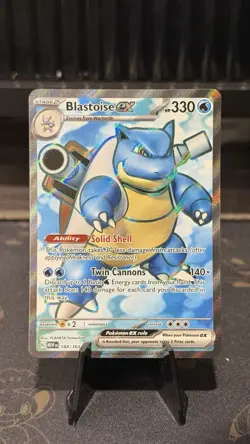 Pokemon TCG 151 Venusaur 182, Charizard 183, Blastoise 184 Full Art Set Nm - Image 5