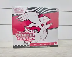 Pokemon TCG White Flare ETB Elite Trainer Box Factory Sealed Scarlet Violet - Image 1