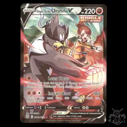 Single Strike Urshifu V #TG18/TG30 Brilliant Stars NM/Near Mint Pokemon 2022 - Image 1