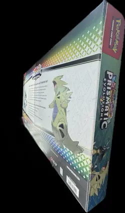 PRISMATIC EVOLUTIONS Lucario EX and Tyranitar EX Premium Collection Sam’s Club - Image 2