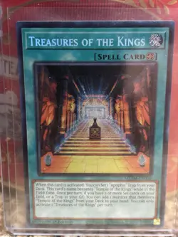 Yugioh Treasures of the Kings MZTM-EN006 Maze of the Master 1st Ed Secret Rare - Image 3
