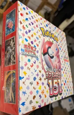 Pokemon Card Booser Box Pokemon card 151 & 2 type card file set sv2a Unopened - Image 3