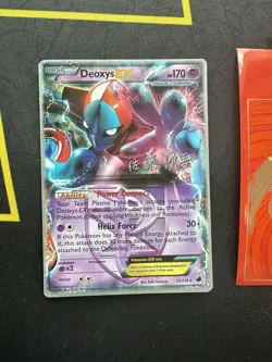 Pokemon Card Deoxys EX 53/116 2013 World Championship Card Promo 171💎NM💎 - Image 1
