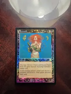 Unmask Mercadian Masques Foil MTG LP Magic Card - Image 1