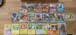 Pokemon TCG Lot of 22 Cards Rare Pikachu Promos, Rare Mid Era XY Evolutions - Image 1