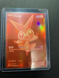 Pokemon TCG Black Bolt White Flare Red Victini BWR 171/086-ENGLISH Card NM - Image 2