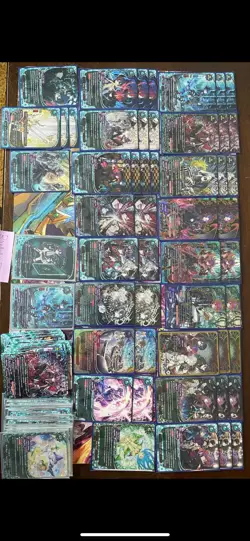 Future Card Buddyfight Magic World Mystic Knights Deck With Extras - Image 1