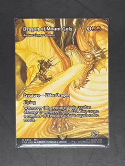 Dragon of Mount Gulg - Ancient Copper Dragon (Showcase) 0012 Final Fantasy MTG M - Image 1