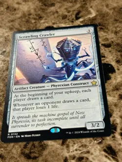 SCRAWLING CRAWLER Magic the Gathering MTG Foundations Rare - Image 1